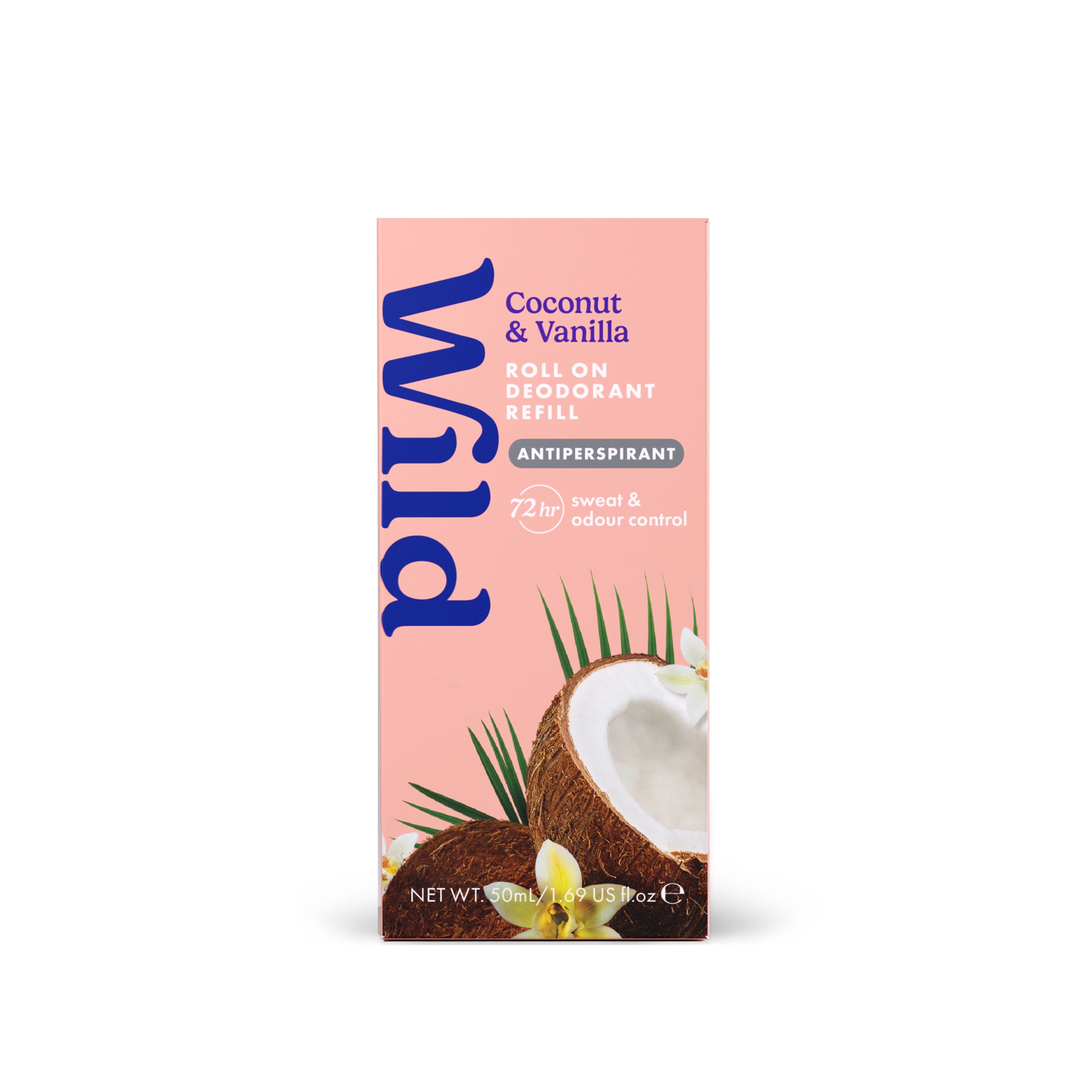 Desodorizante Natural Roll-On AT Recarga Coco e Baunilha Coco e Baunilha-2