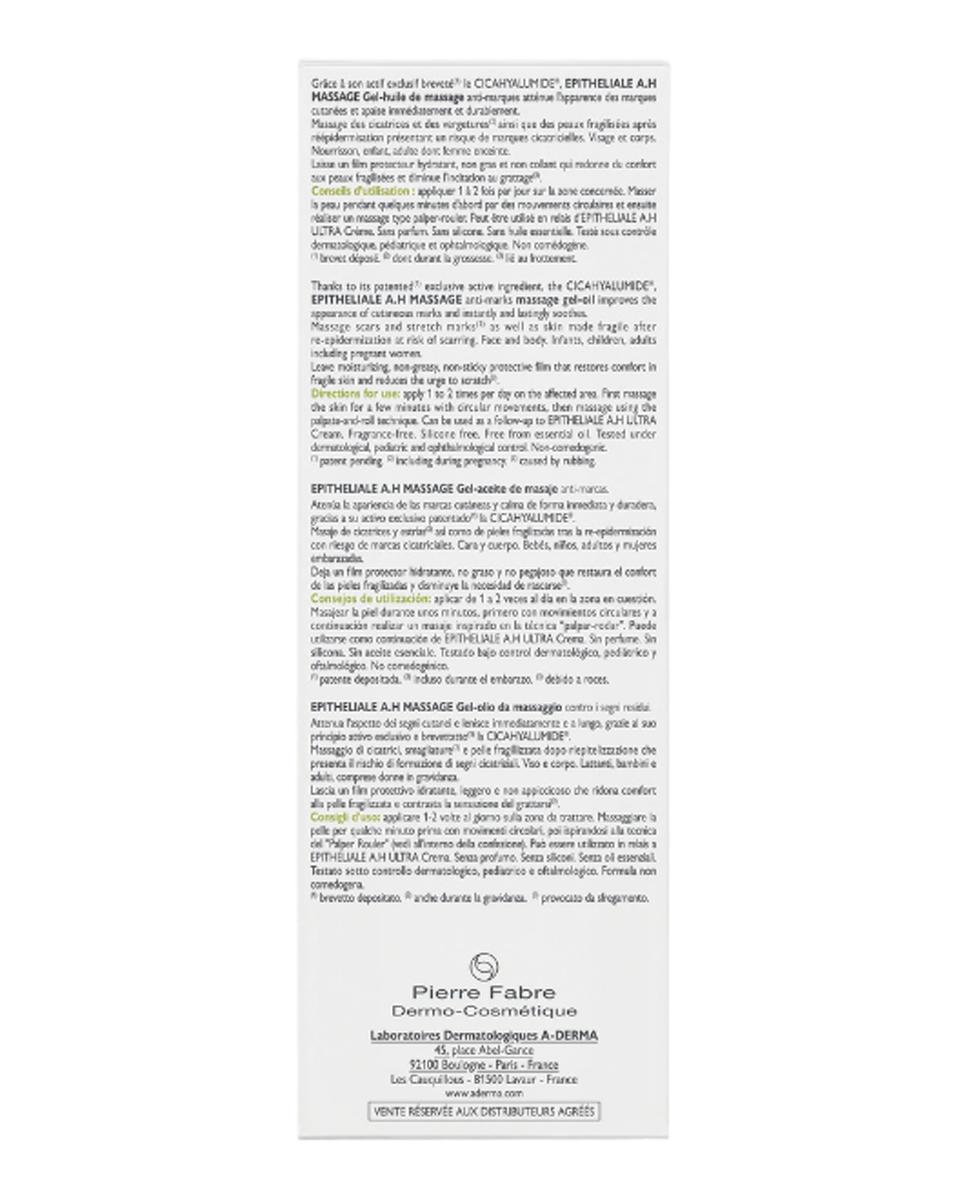 Gel-óleo de Massagem EPITHELIALE Antimarcas 100 ml 3