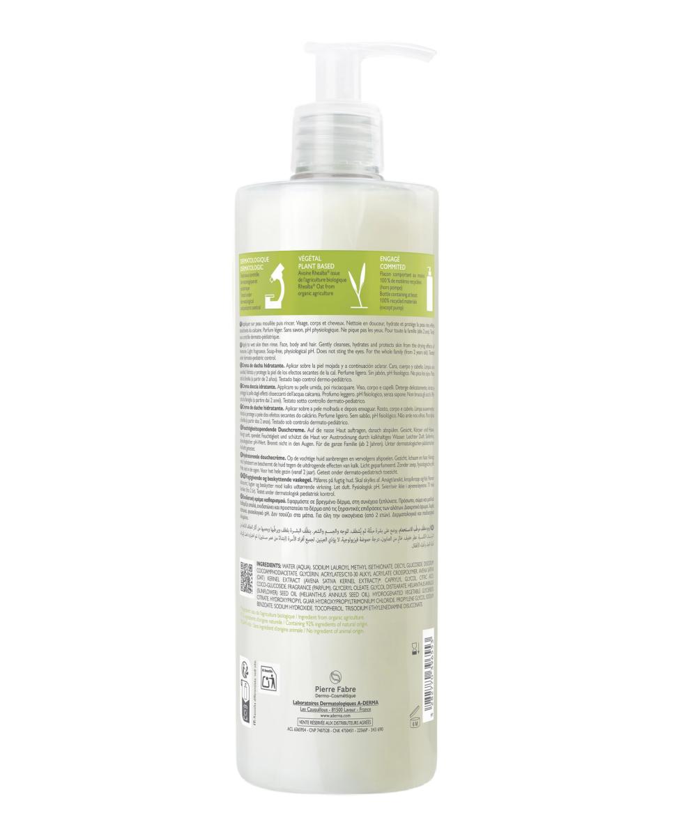 Creme de Duche Hidratante 750 ml 2