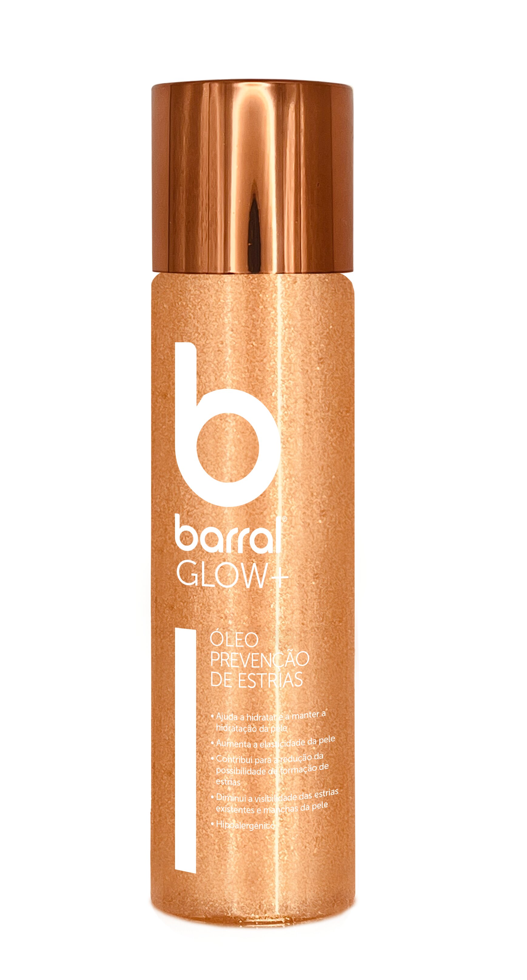 Imagem 0 de Óleo Prevenção de Estrias Barral Body Glow+