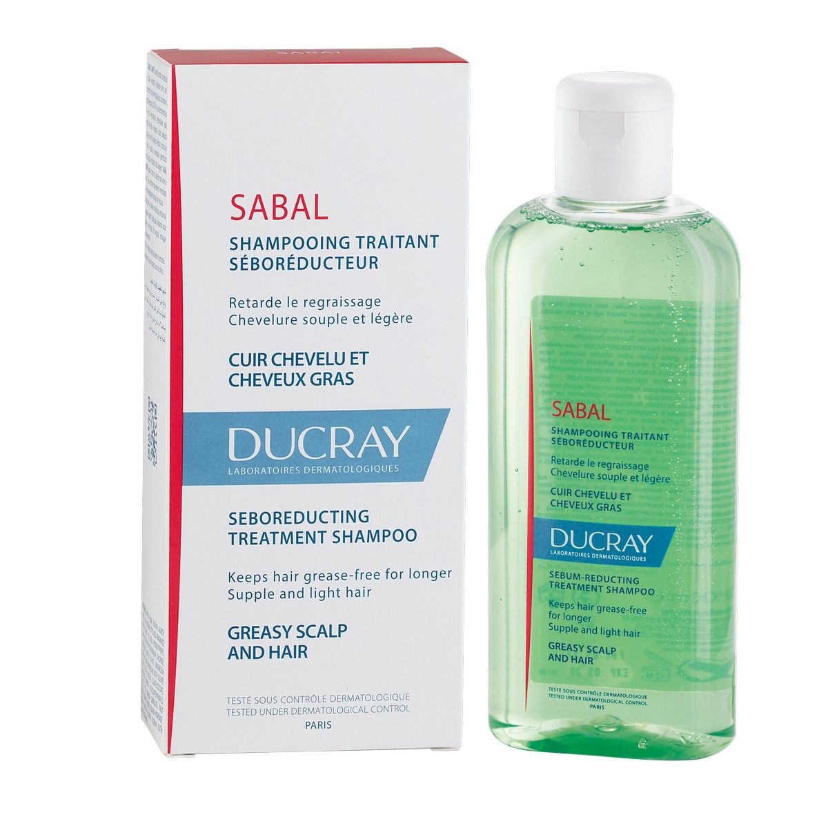 Argeal Champô Sebo-Absorvente 200 ML Ducray 3