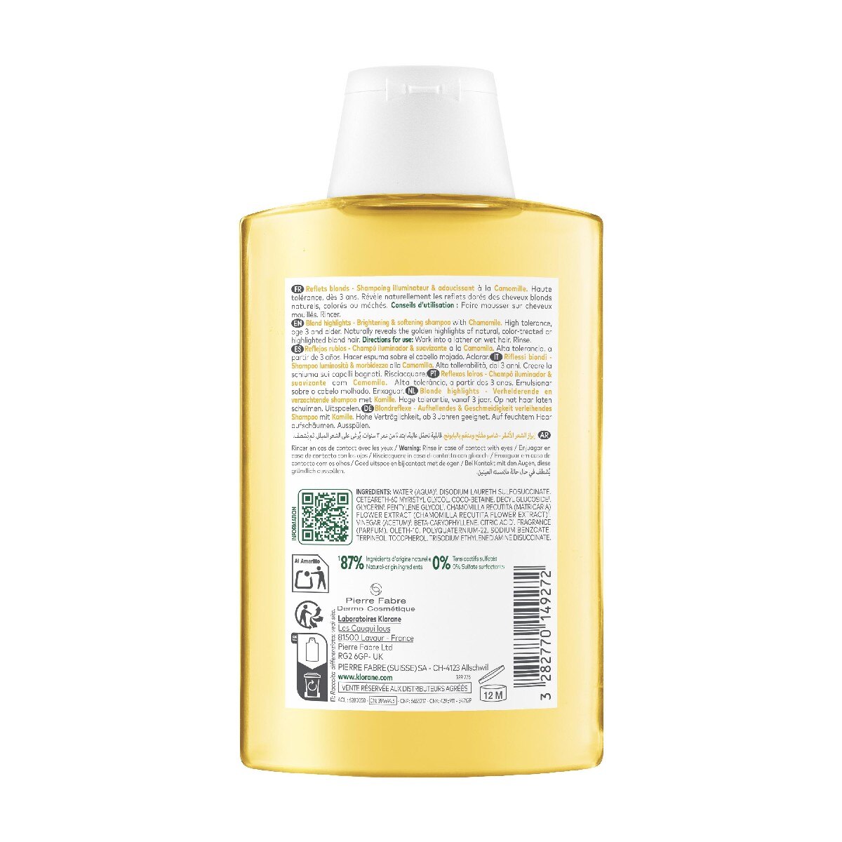 Champô de Camomila - 200 ml 2