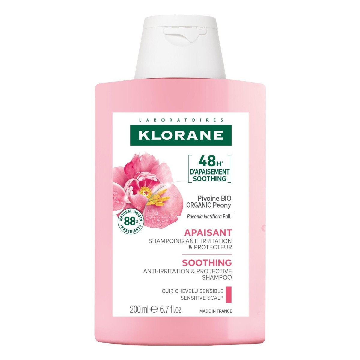 Champô Calmante com Peónia Klorane 1