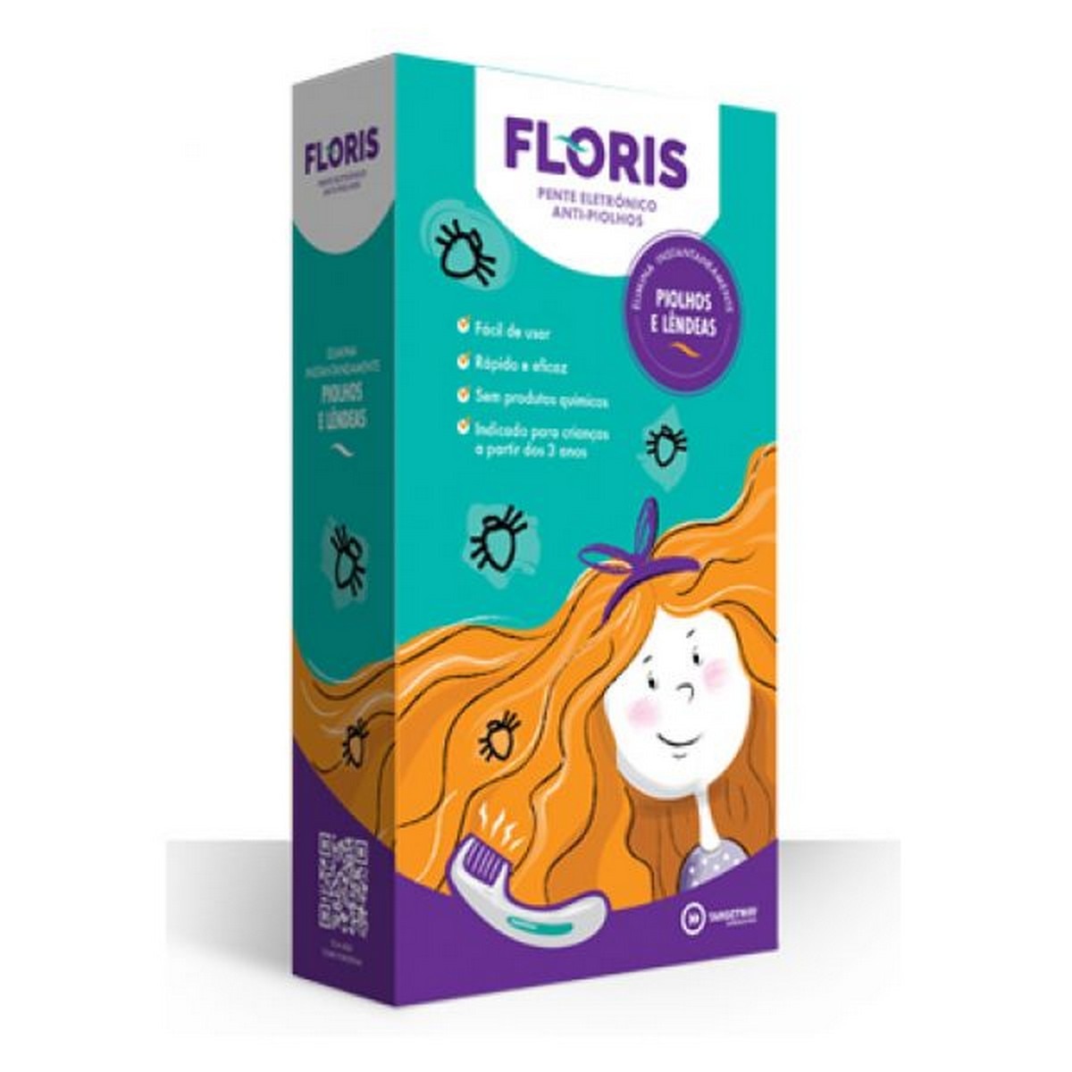 Pente Eletrónico Piolhos Floris 2