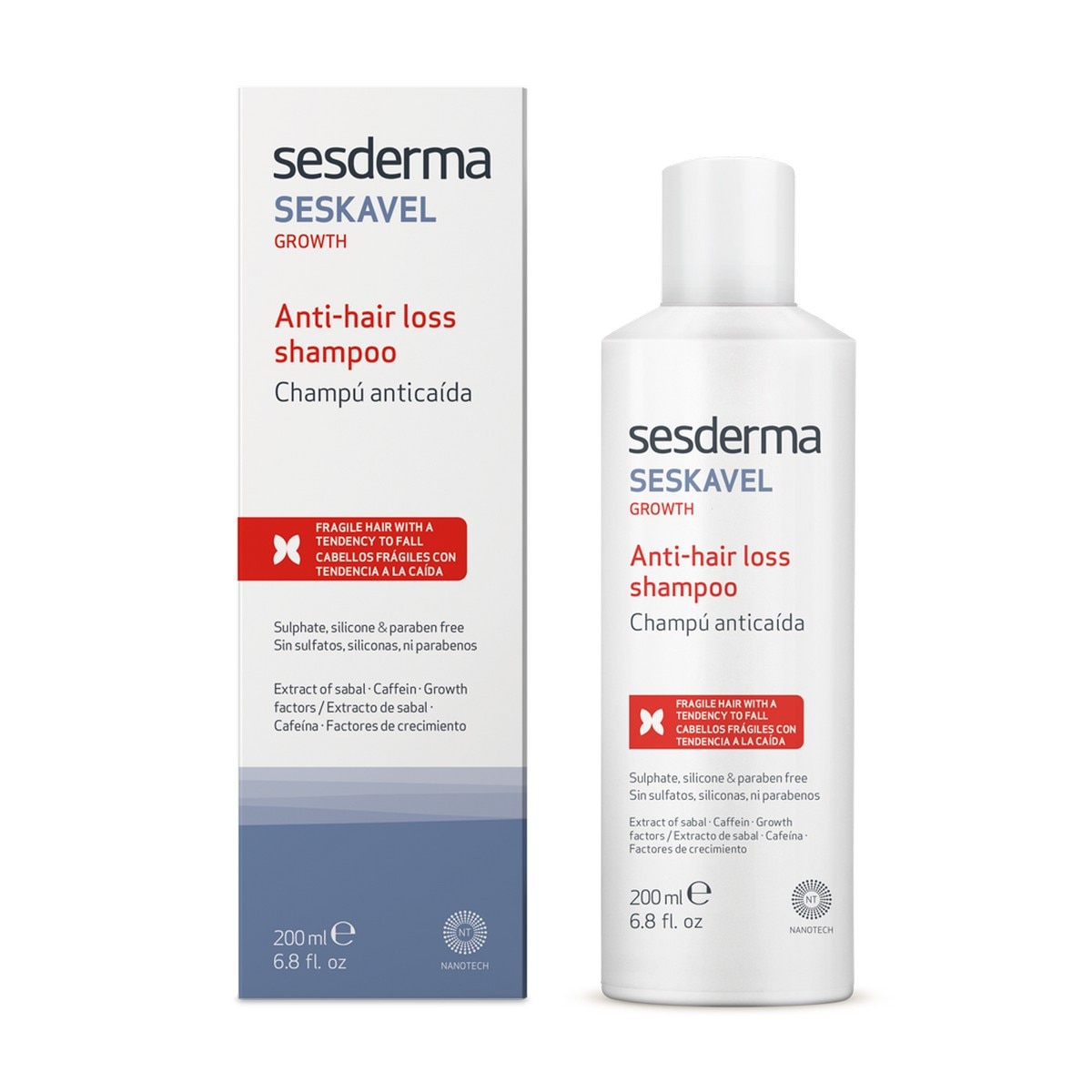 Champô anti-queda Seskavel Sesderma 1