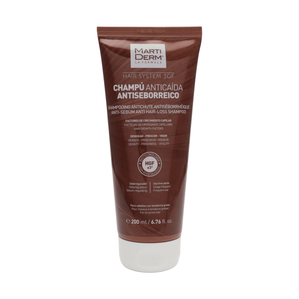 Champô Antiqueda Antisseborreico Hair System 200 ml Martiderm 1