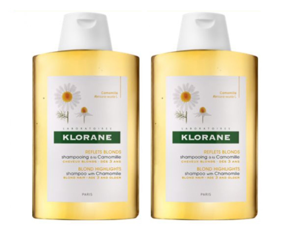 Champô de Camomila 2x400ml Klorane 1