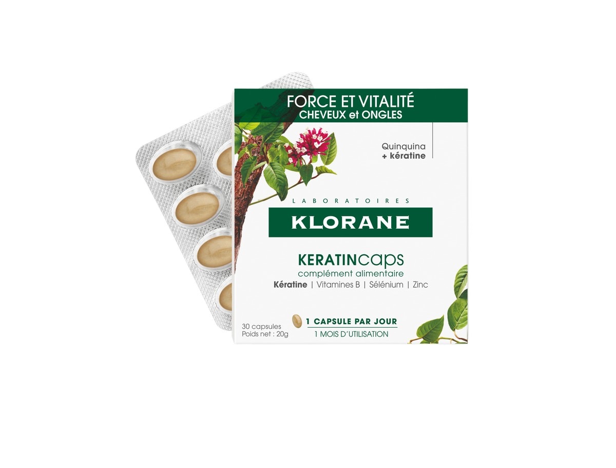 Imagem 0 de Suplemento Alimentar KeratinCaps 30 Cápsulas Klorane