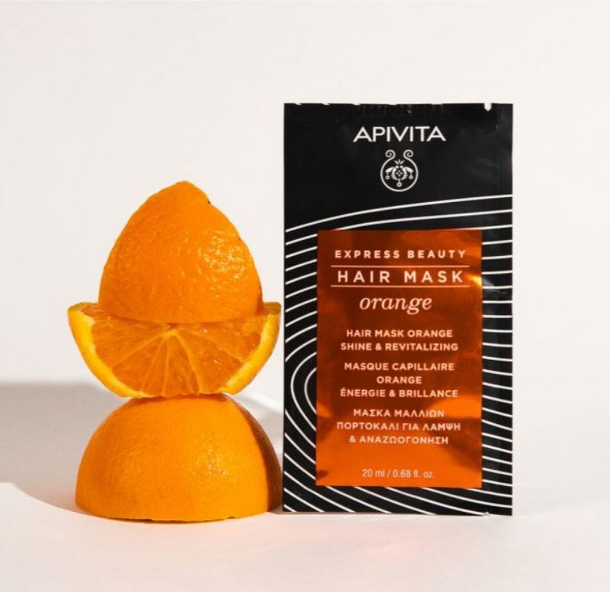 Máscara Capilar Brilho e Vitalidade Laranja & Mel - 20 ml 2
