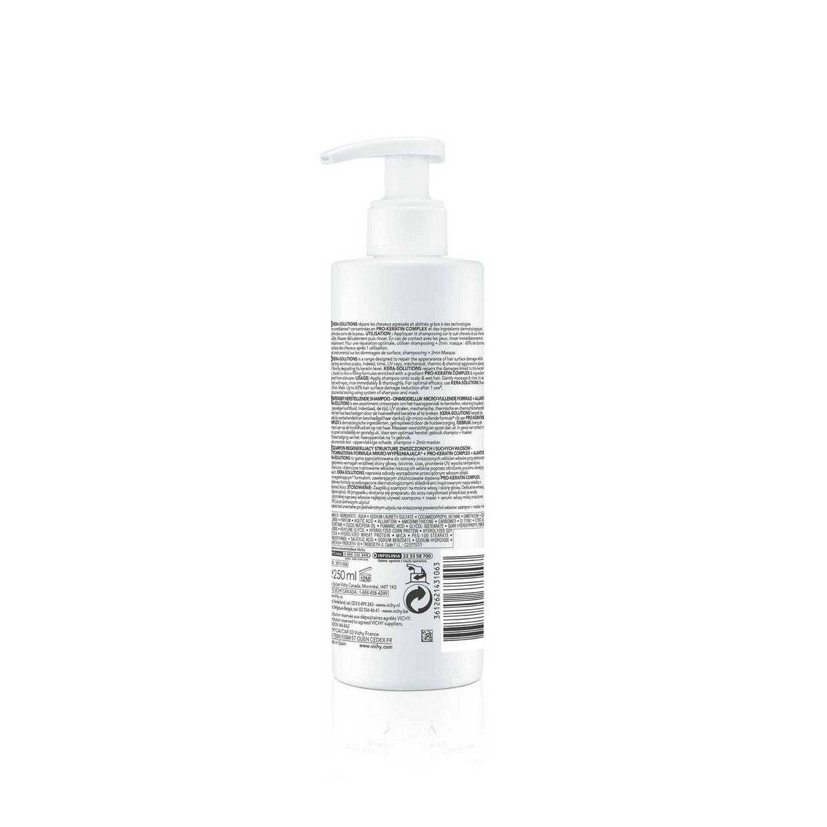 Champô Kera-Solutions 250ml Vichy Dercos 2