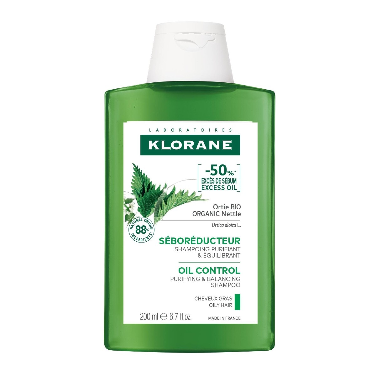 Imagem 0 de Capilar Champô Ortiga Branca Bio 200ml Klorane
