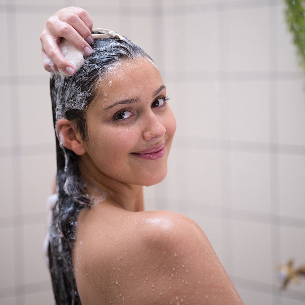 Champô Sólido Aloe Vera Cabelo Seco 80g Foamie 3