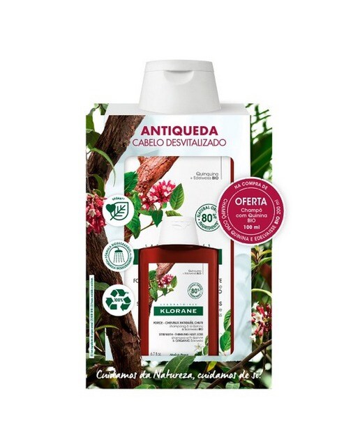 Kit Champô Quinina Bio - 200+100 ml 1