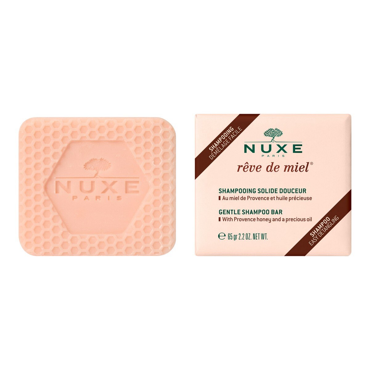 Champô Suave Sólido Rêve de Miel 65g Nuxe 2