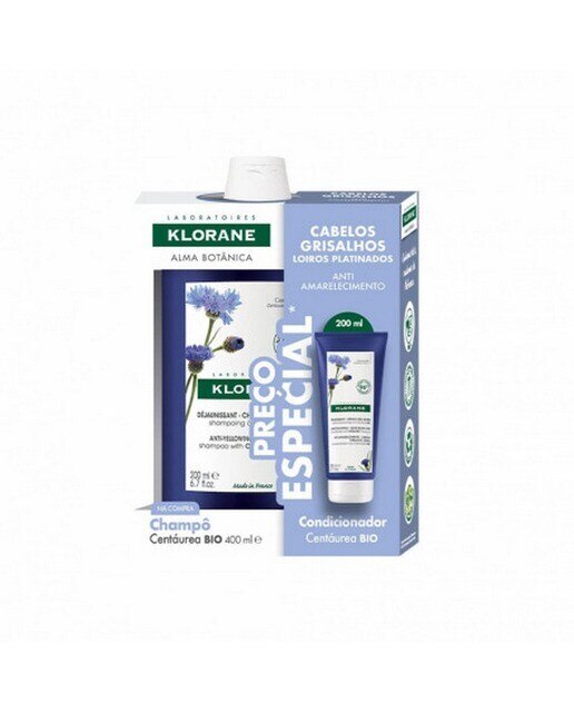 Kit Champô Anti-amarelamento com Centáurea Bio - 400 ml + Condicionador - 200ml 1