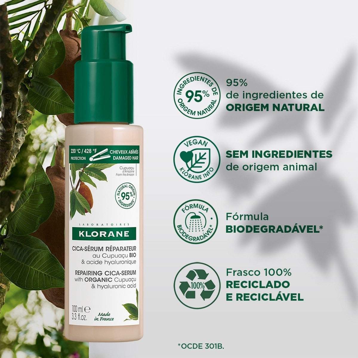 Cica Sérum com Cupuaçu Bio - 100 ml 2