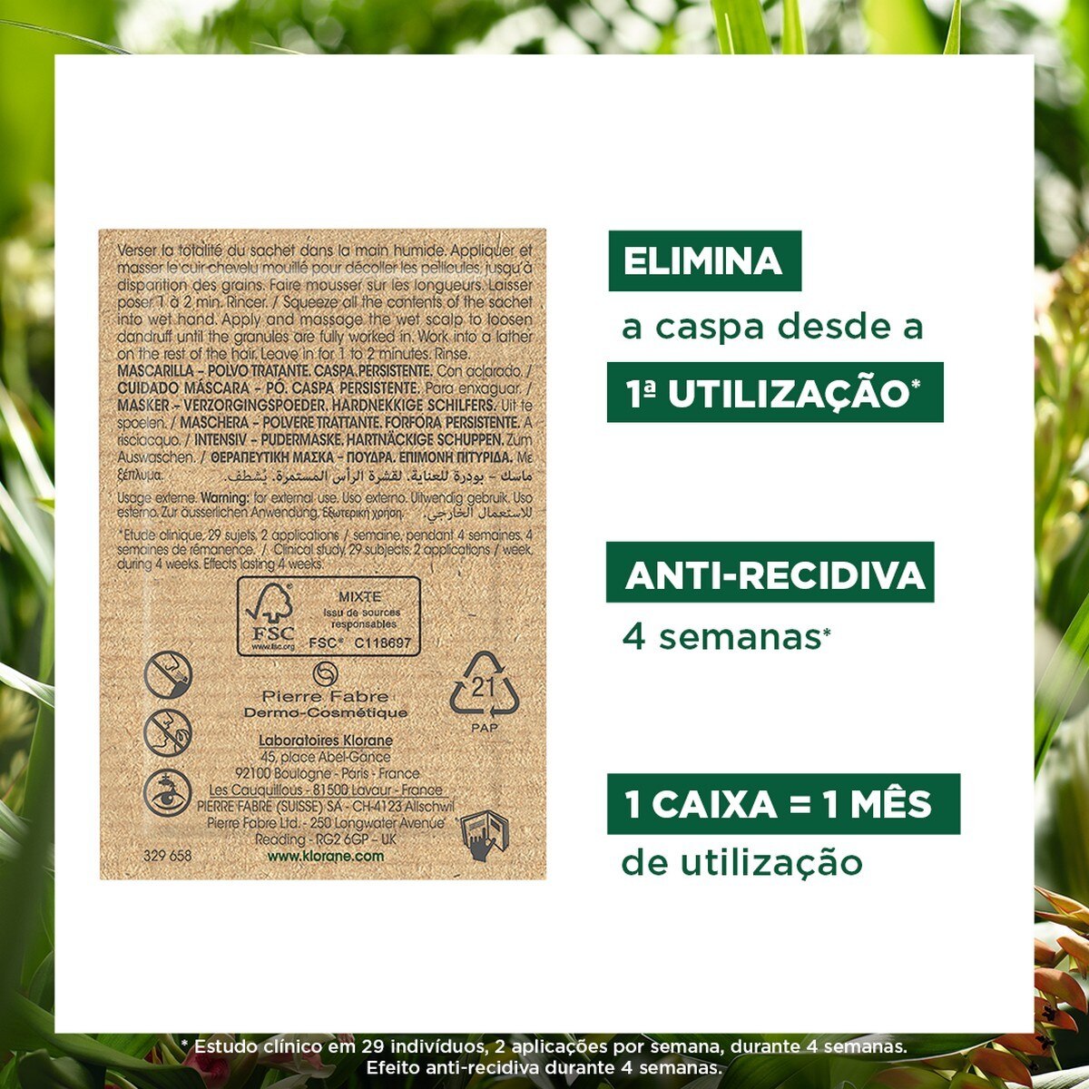 Máscara em Pó de Tratamento com Galanga - 8x3 g 6
