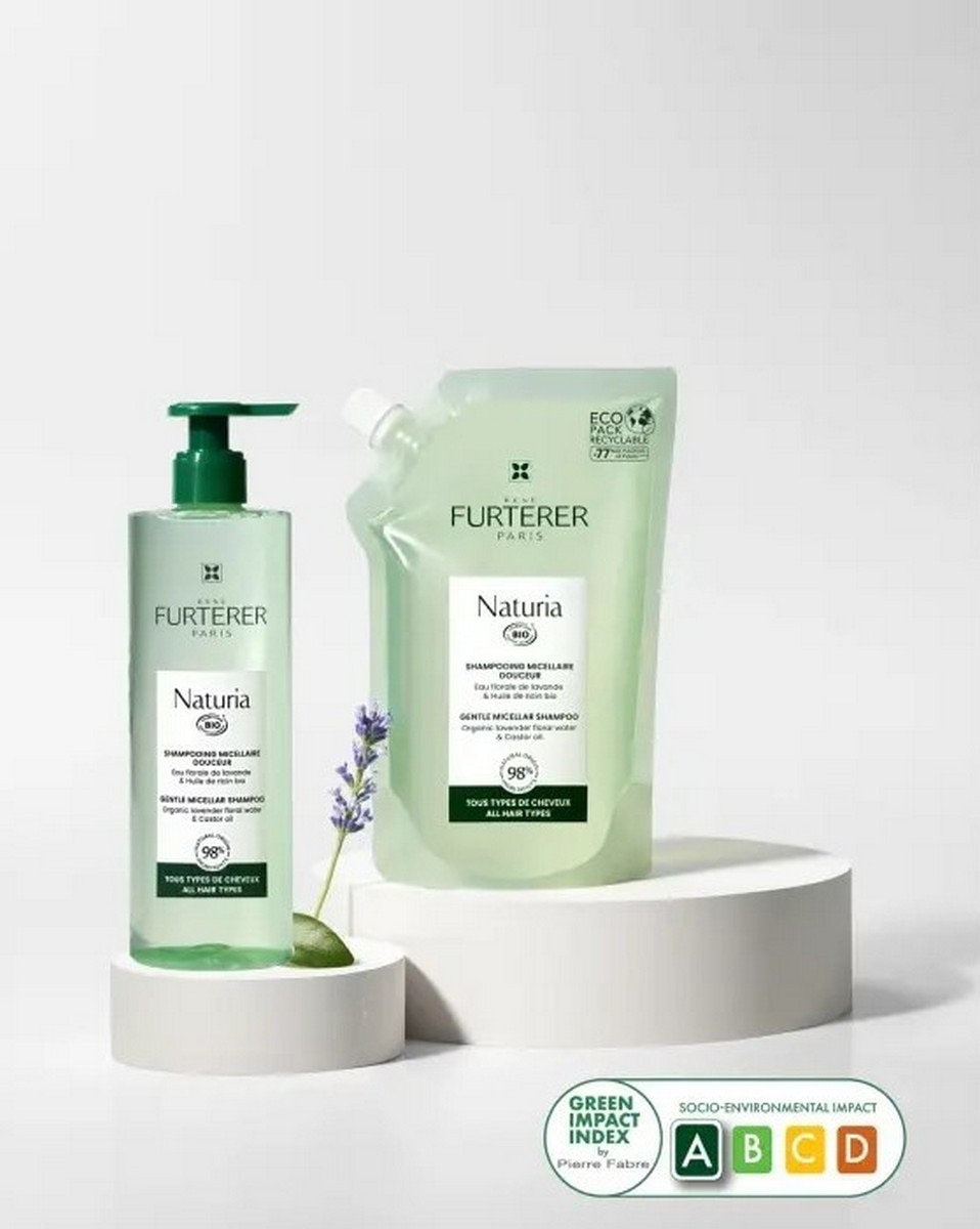 Recarga Champô Micelar Suave Naturia - 400 ml 3