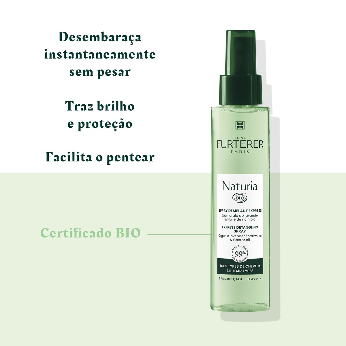 Spray Desembaraçante Express Naturia - 200 ml 4
