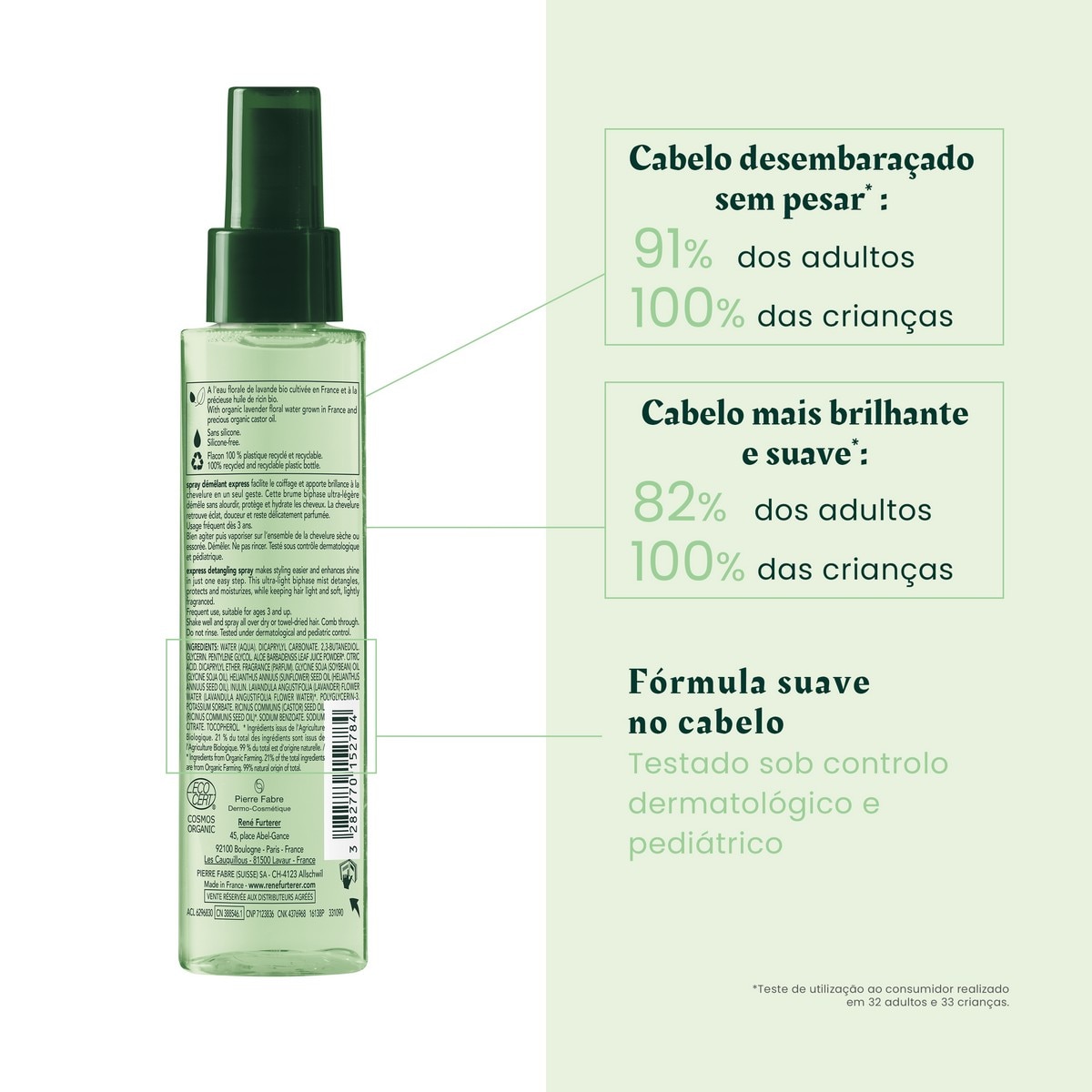 Spray Desembaraçante Express Naturia - 200 ml 5