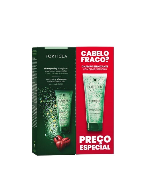 Duo Champô Forticea Energizante - Preço Especial - 2x200 ml 1