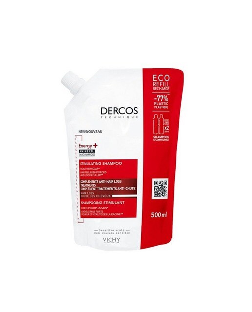 Recarga Ecorefill Champô Energy Vichy Dercos - 500 ml 1