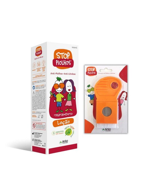 Stop Piolhos Loção 100 ml + Pente com Lupa 1