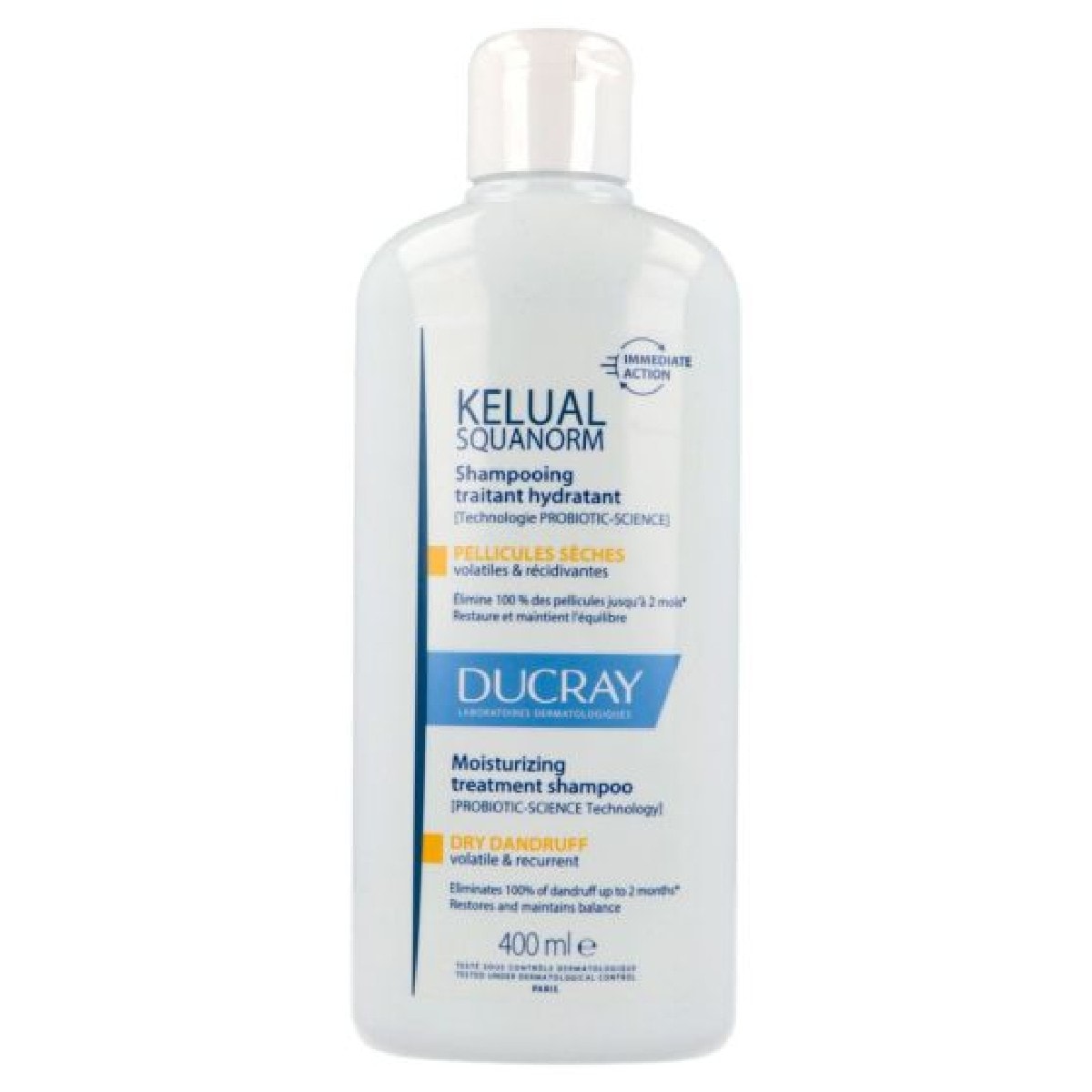 Champô Anticaspa Hidratante Ducray Kelual-Squanorm para a Caspa Seca 1