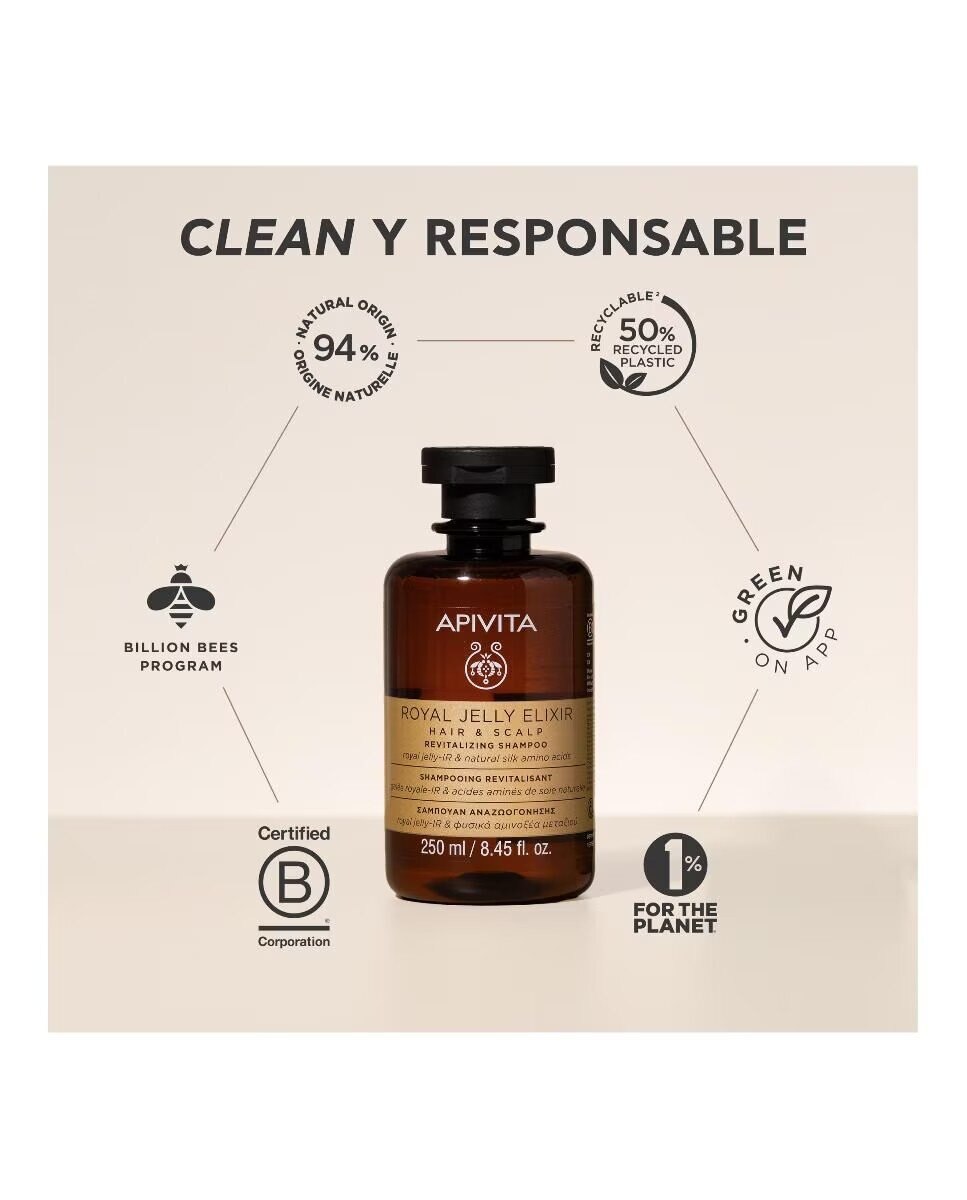 Champô Revitalizante Royal Jelly Elixir 9