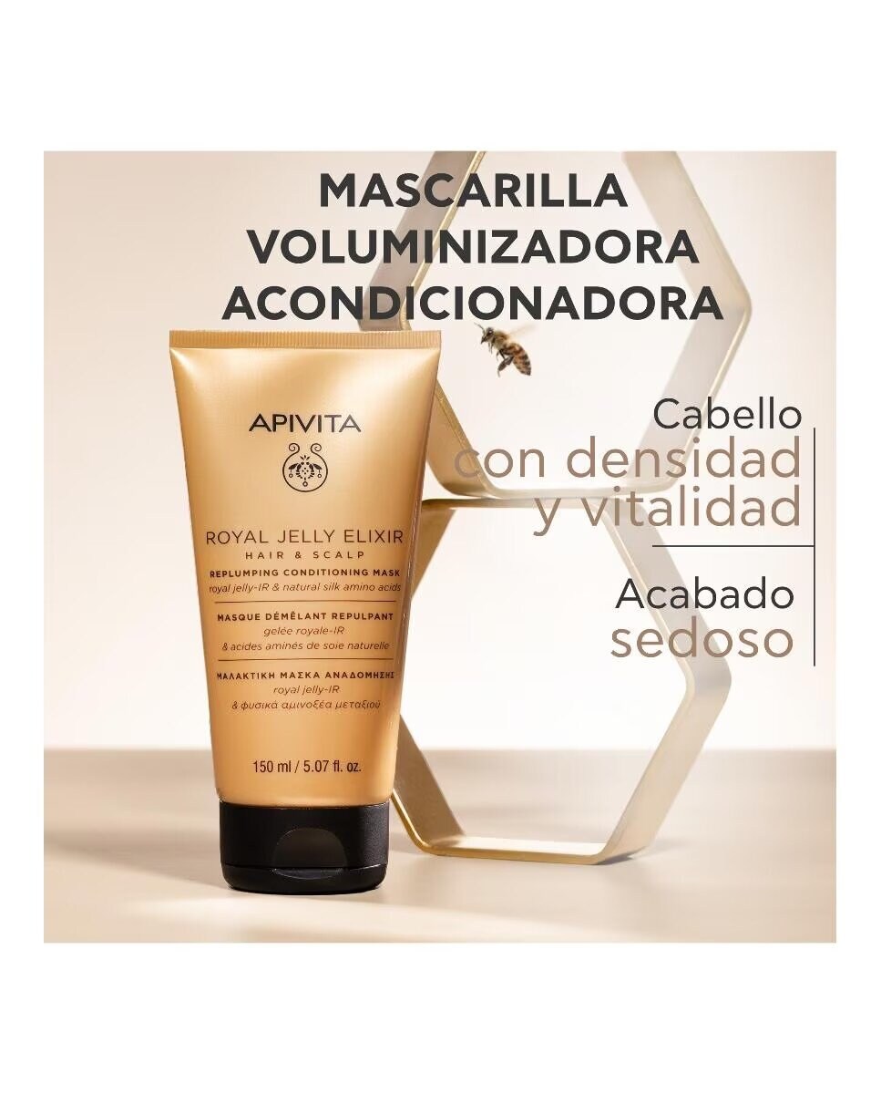 Máscara Condicionadora Volumizadora Royal Jelly Elixir 2