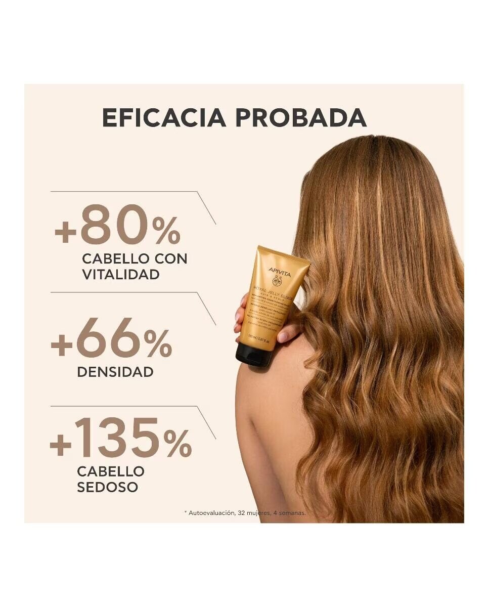 Máscara Condicionadora Volumizadora Royal Jelly Elixir 3
