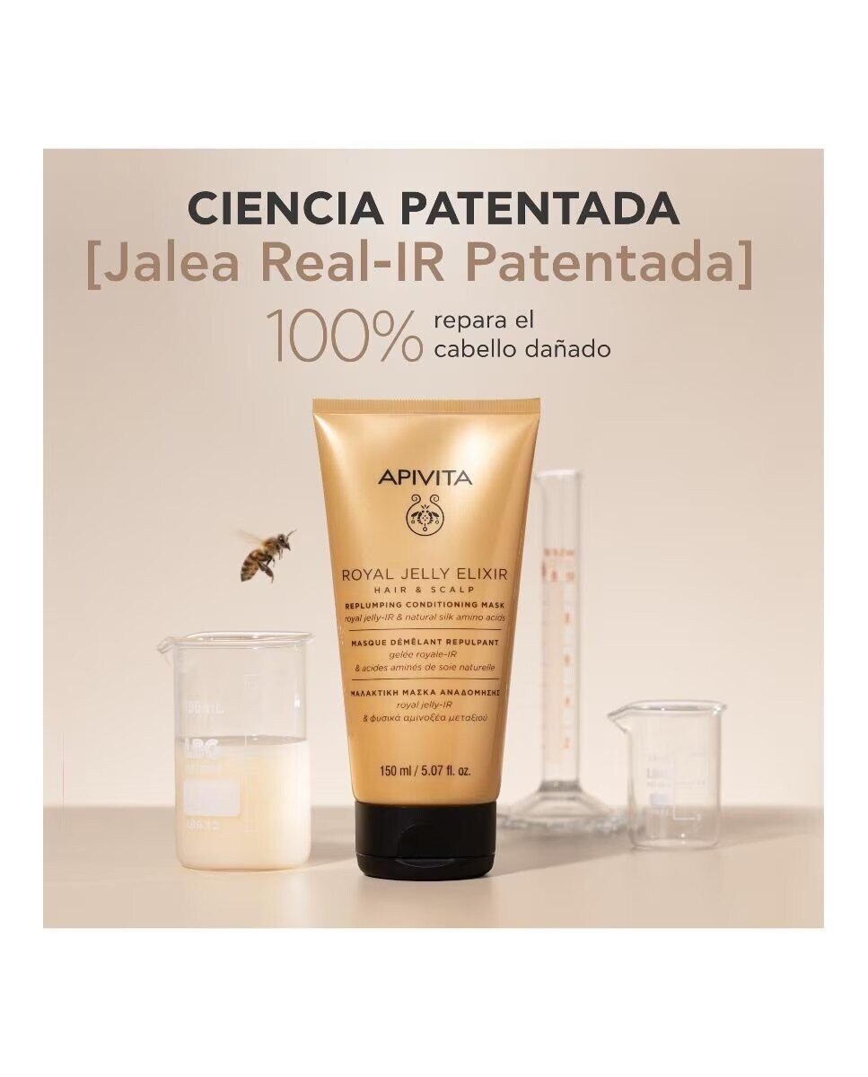 Máscara Condicionadora Volumizadora Royal Jelly Elixir 5