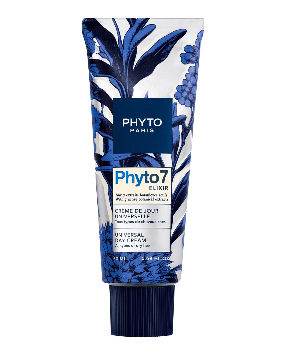 Creme de Dia Universal para Cabelo Seco Phyto7 Elixir 2