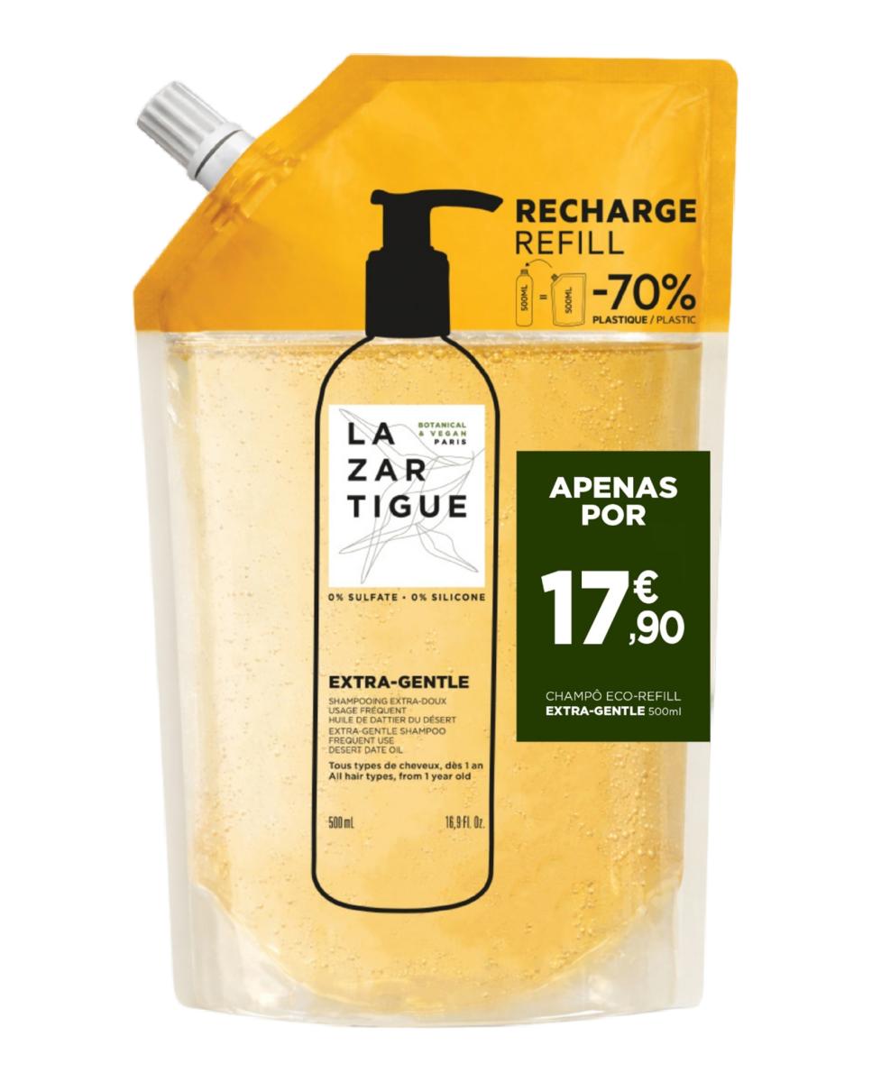 Imagem 1 de Recarga Champô Extra Gentle 500 ml