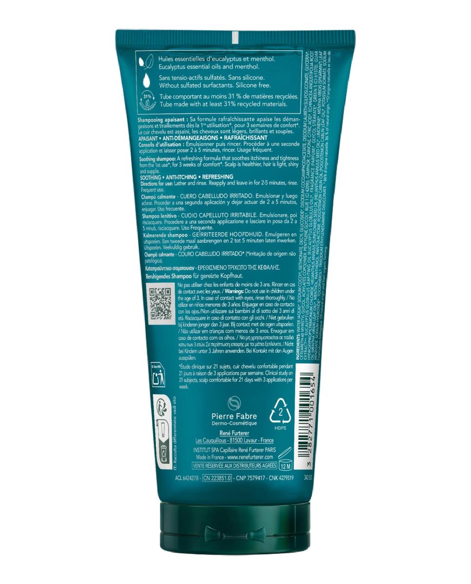 Champô Calmante Astera 200 ml 2