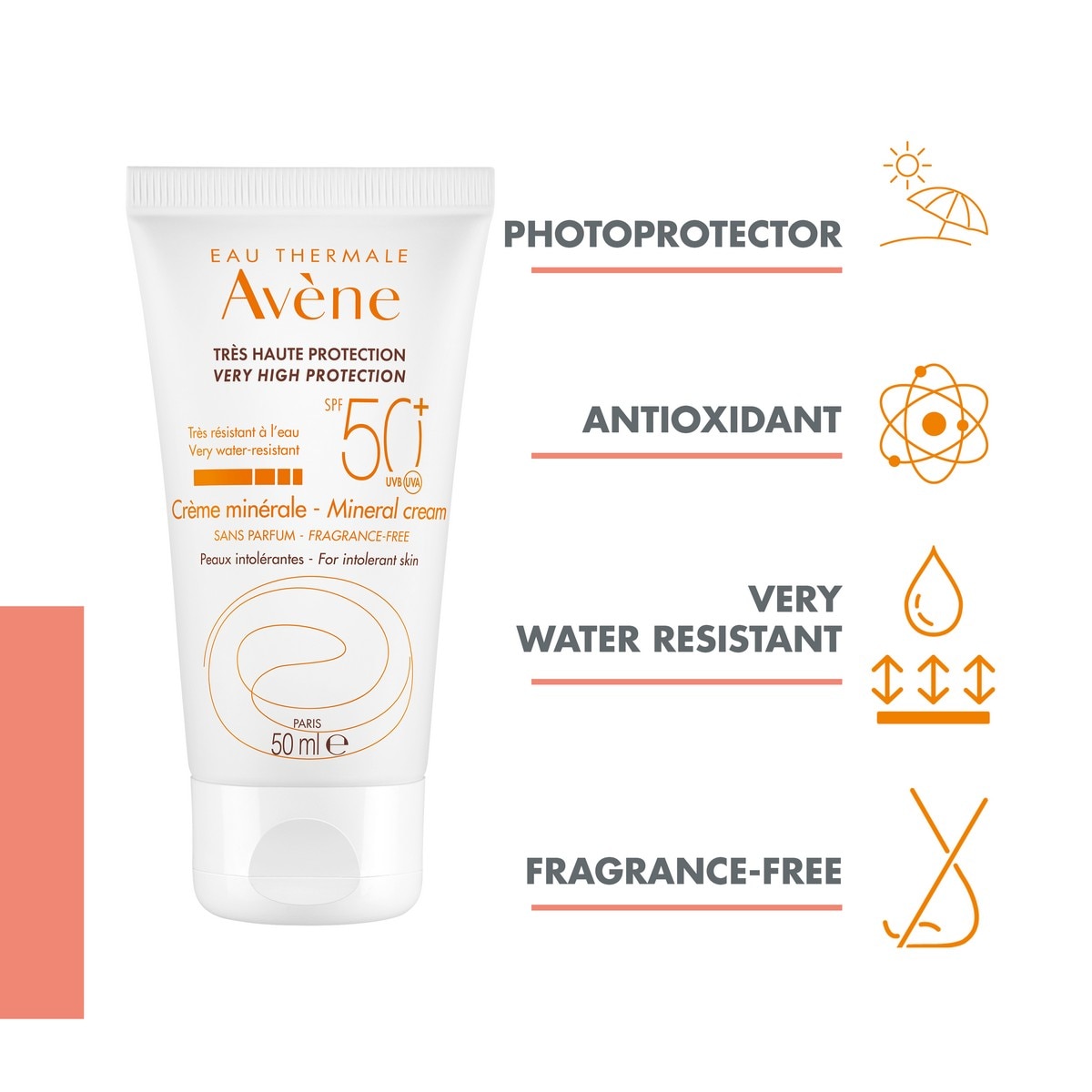 Protetor Solar Facial Mineral SPF 50 - 50 ml 3