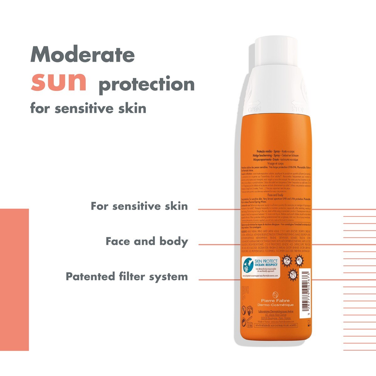 Protetor Solar Spray Solar 20 Avène 3