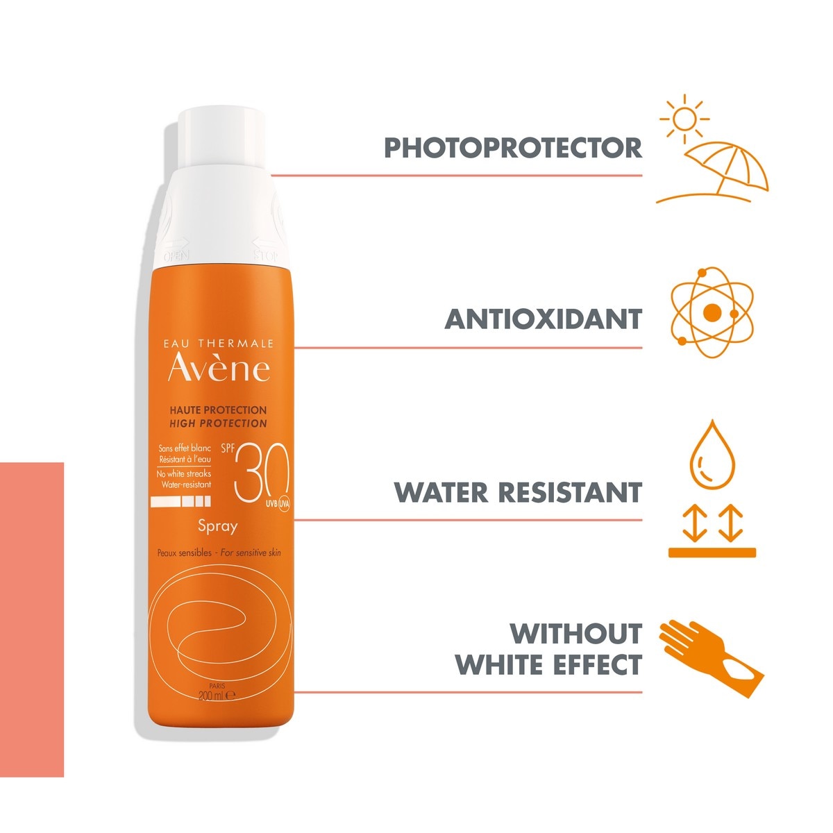 Protetor Solar Corporal em Spray SPF 30 - 200 ml 4