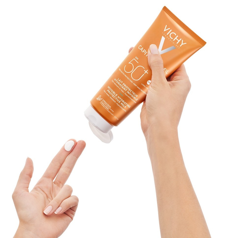 Protetor Solar Leite Protetor Solar SPF50+ 300ml Vichy 4