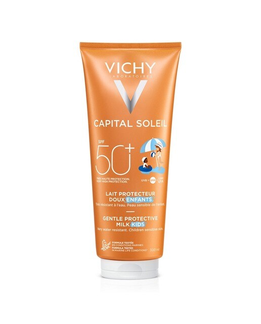 Protetor Solar em Leite Capital Soleil Kids SPF50+ 300ml Vichy 1
