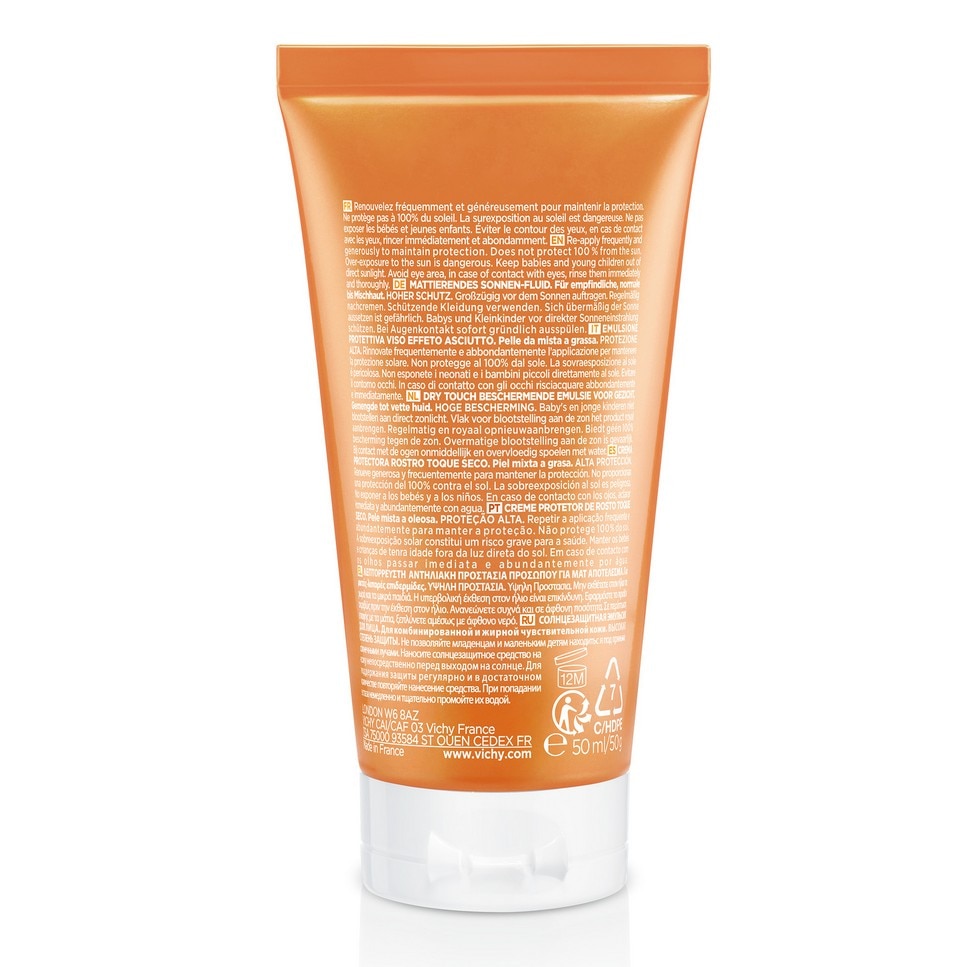 Creme Protetor Solar Toque Seco Capital Soleil SPF50+ - 50 ml 2