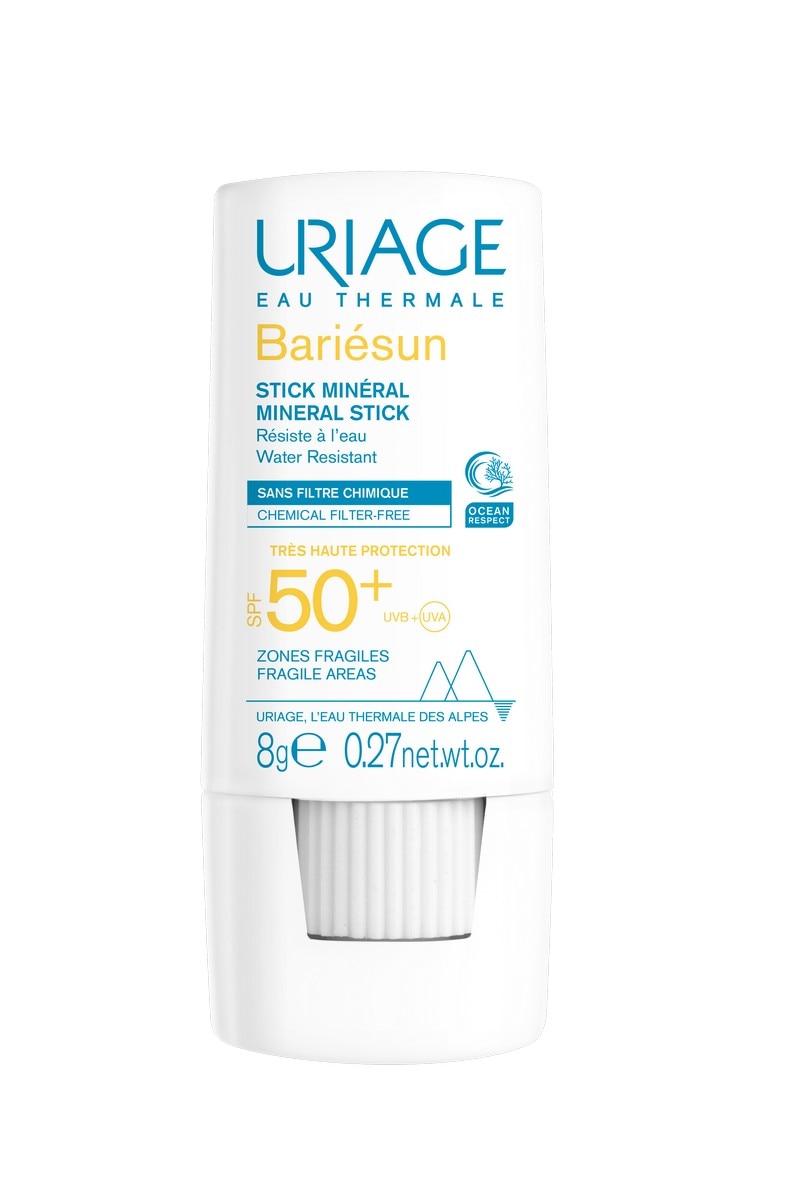Protetor Solar Stick Mineral SPF50+ Bariésun 8g Uriage 1