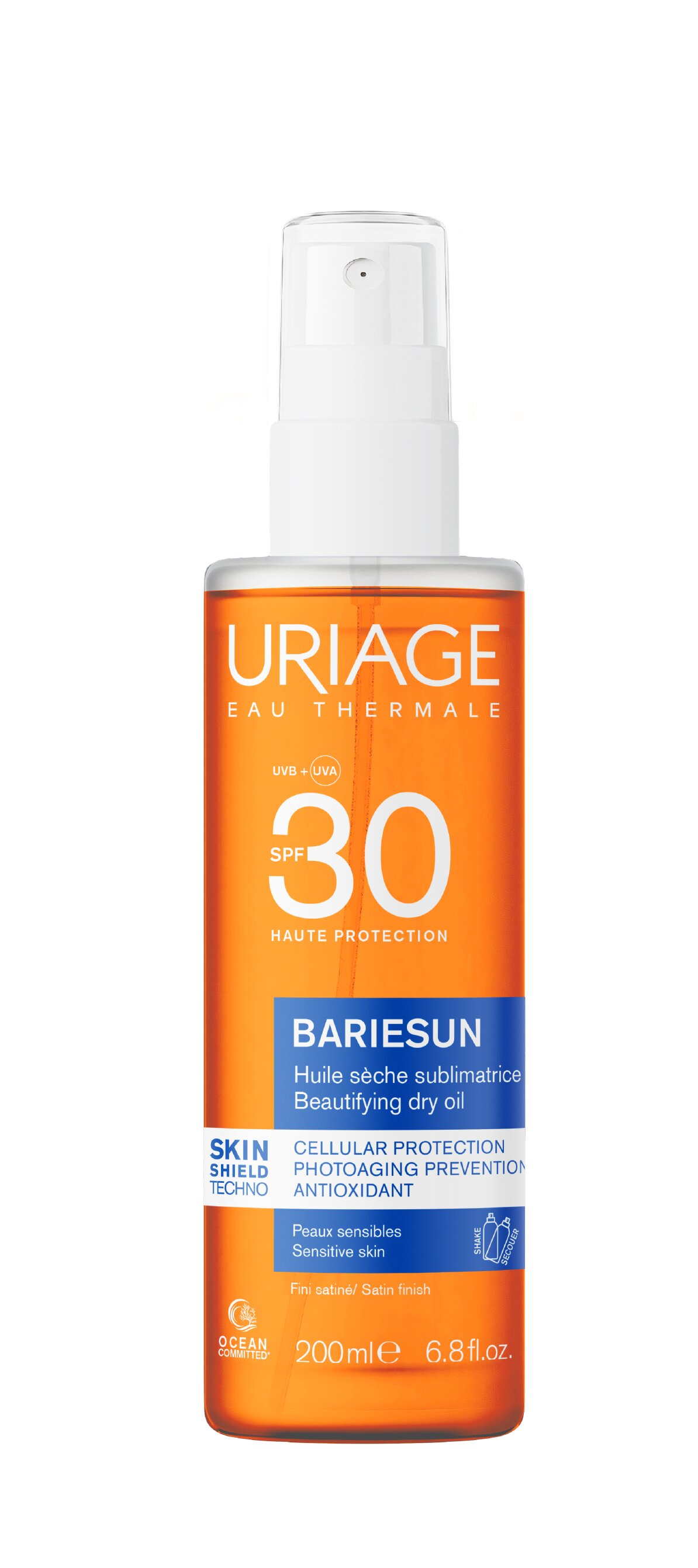 Imagem 0 de Protetor Solar Óleo Seco SPF30 Bariésun 200ml Uriage