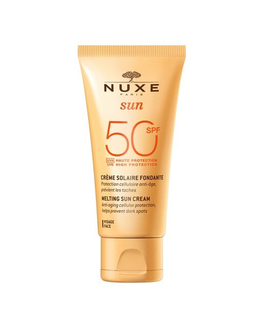 Proteto Solar em Creme Fundente Rosto SPF 50 Nuxe Sun 1