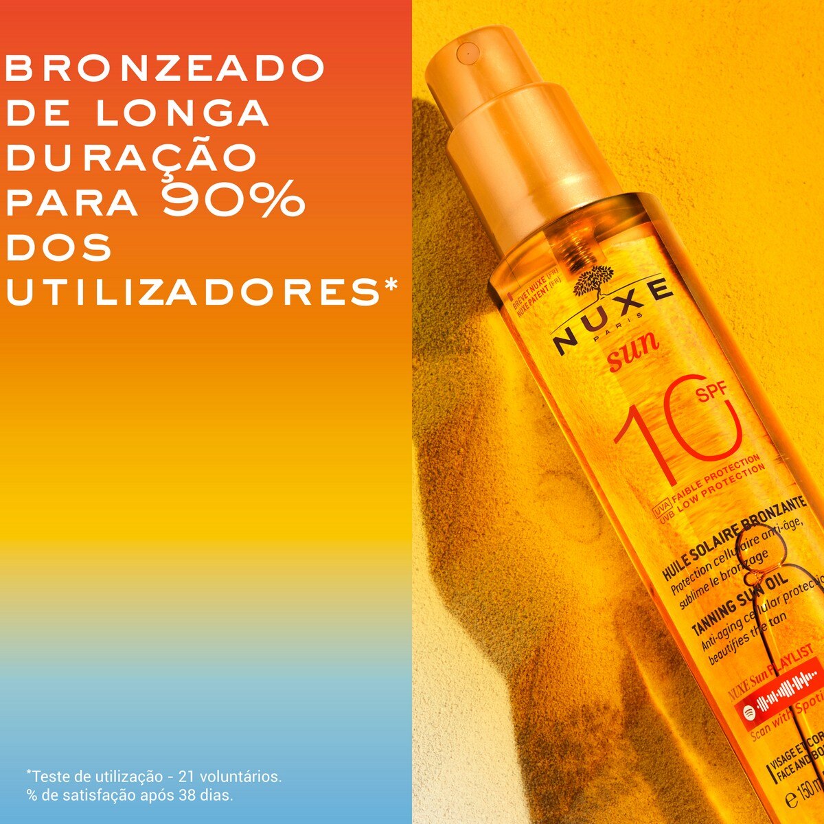 Óleo Bronzeador Rosto e Corpo SPF 10 - 150 ml 4