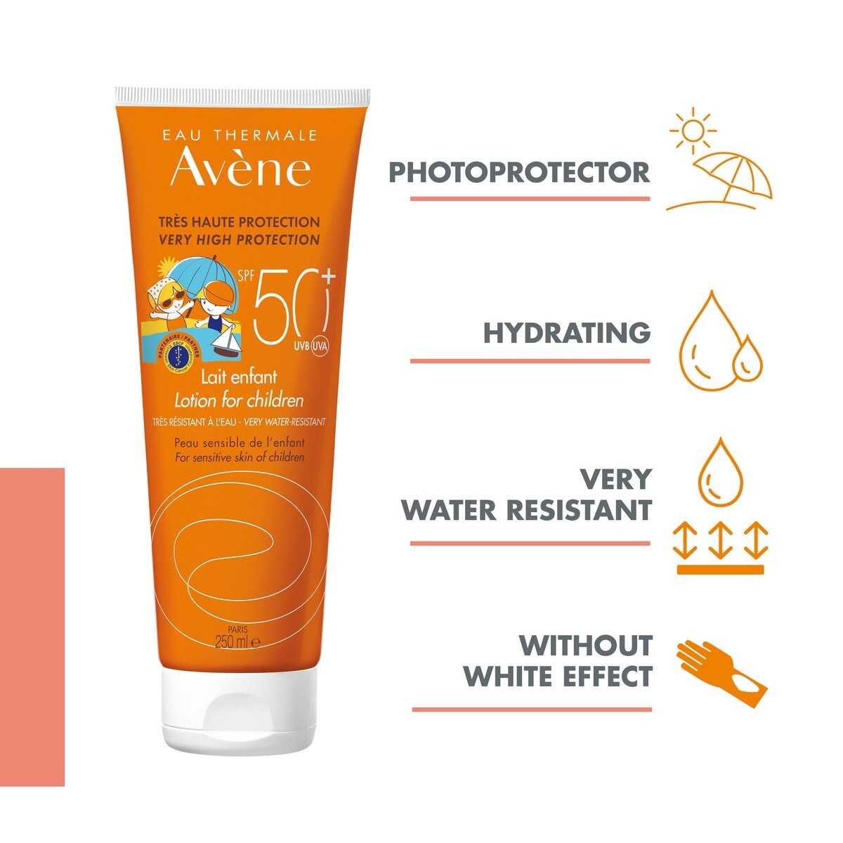 Protetor Solar em Leite para Criança 50+ 250 ml Avène 4