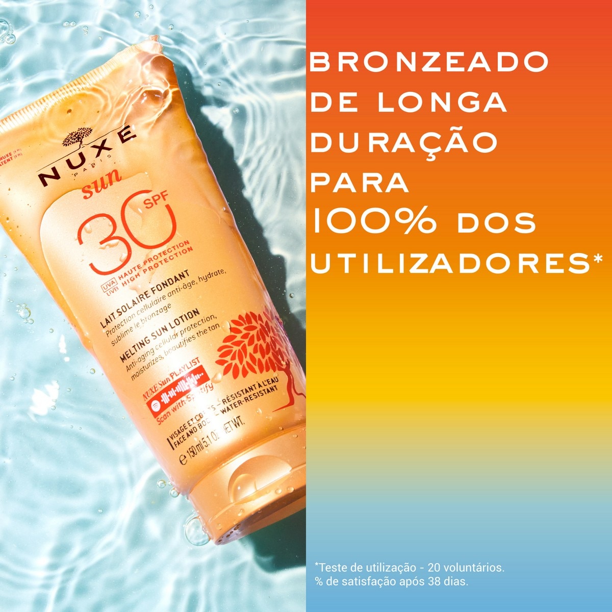 Protetor Solar em Leite Delicioso Rosto e Corpo SPF 30 Nuxe Sun 2