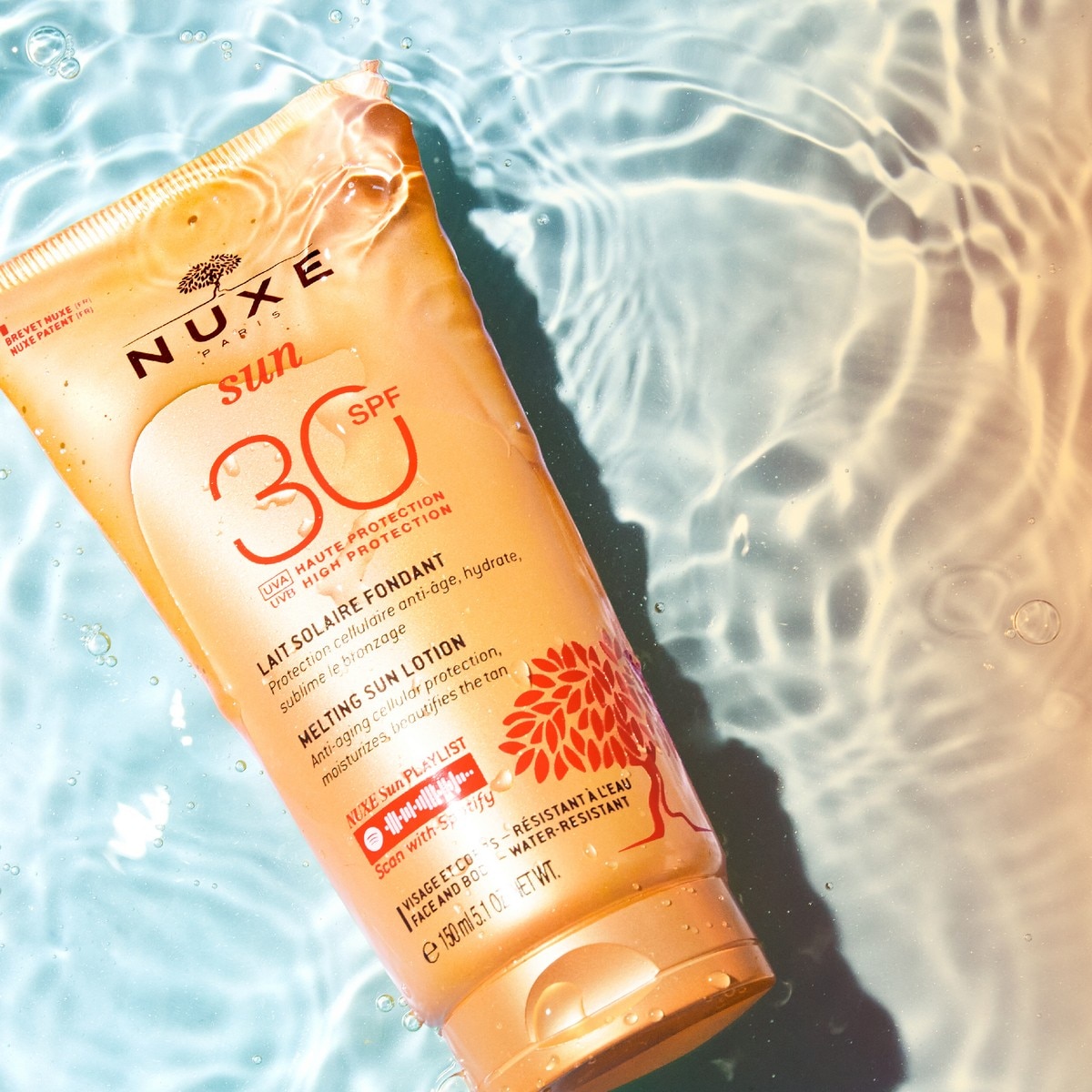 Protetor Solar em Leite Delicioso Rosto e Corpo SPF 30 Nuxe Sun 3
