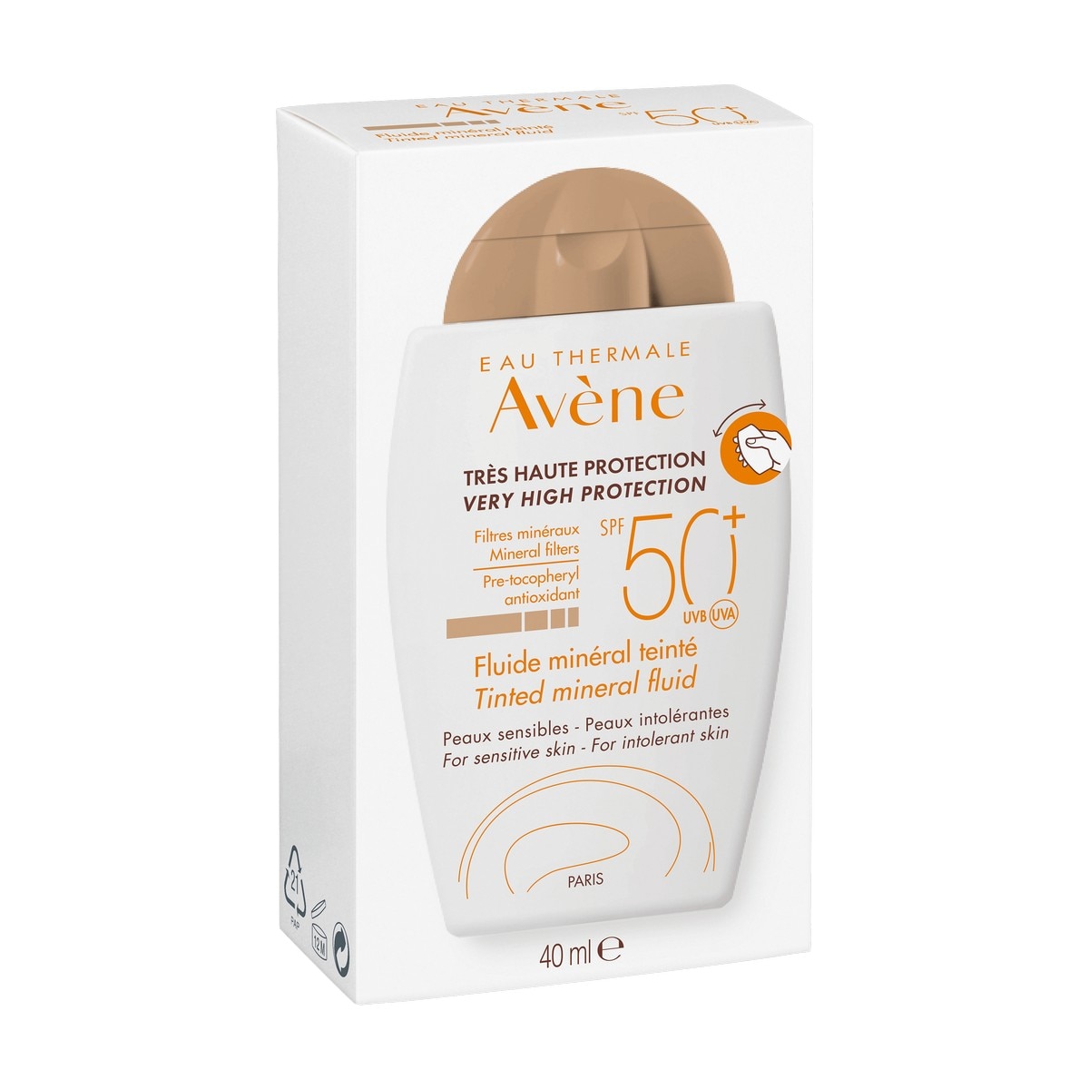 Protetor Solar Facial Mineral SPF 50+ com Cor - 40 ml 3