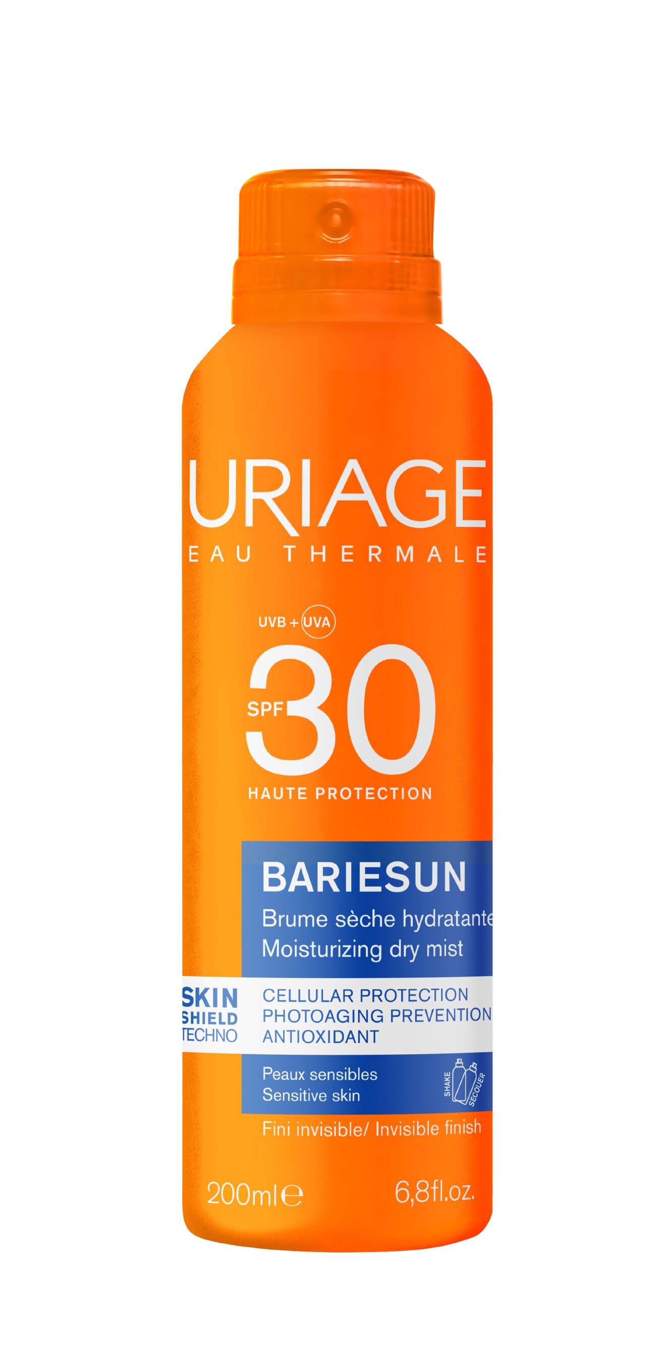 Protetor Solar Bruma Seca SPF30 Bariésun 200ml Uriage 1
